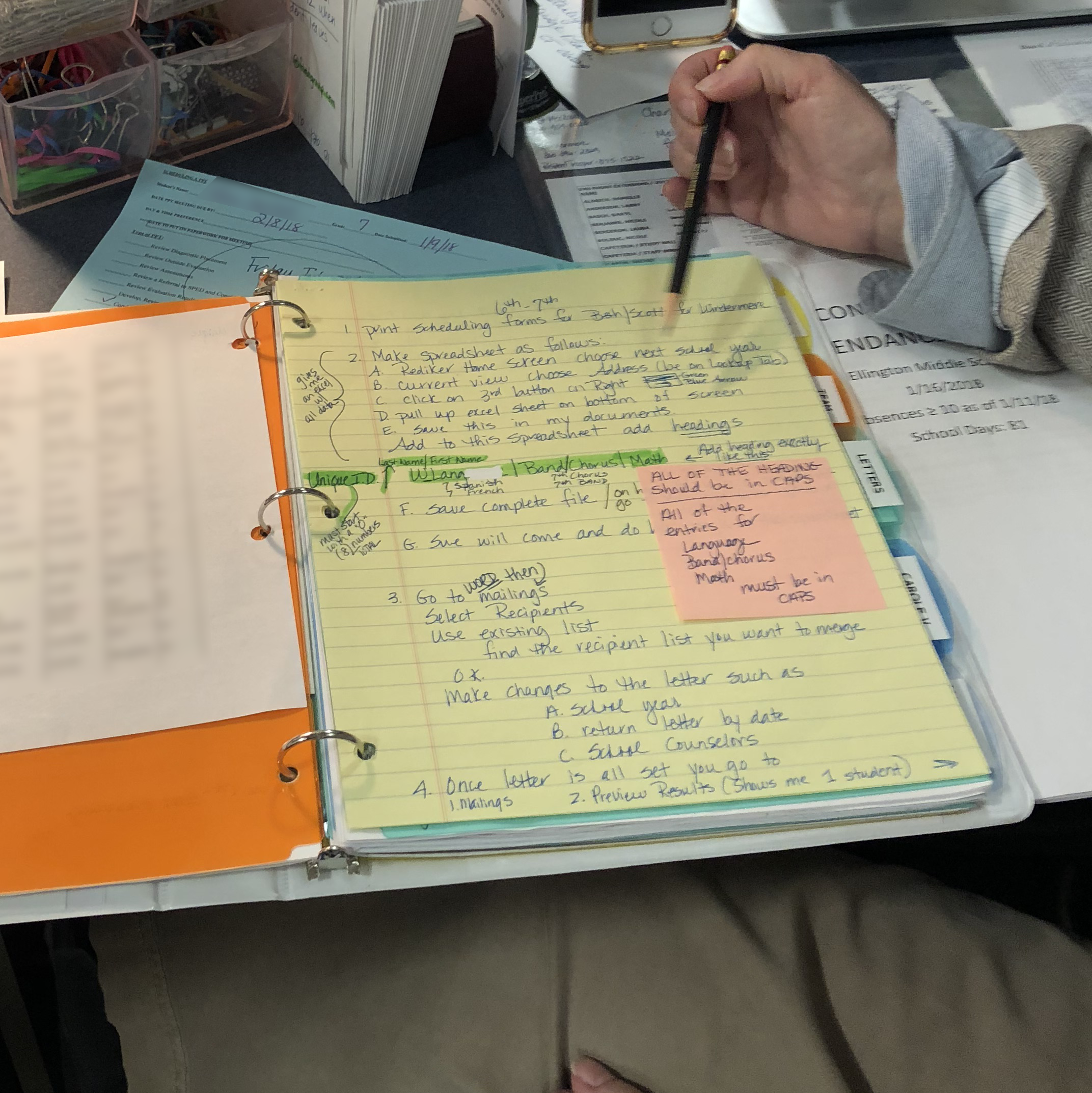 site visit images - users in their workspace